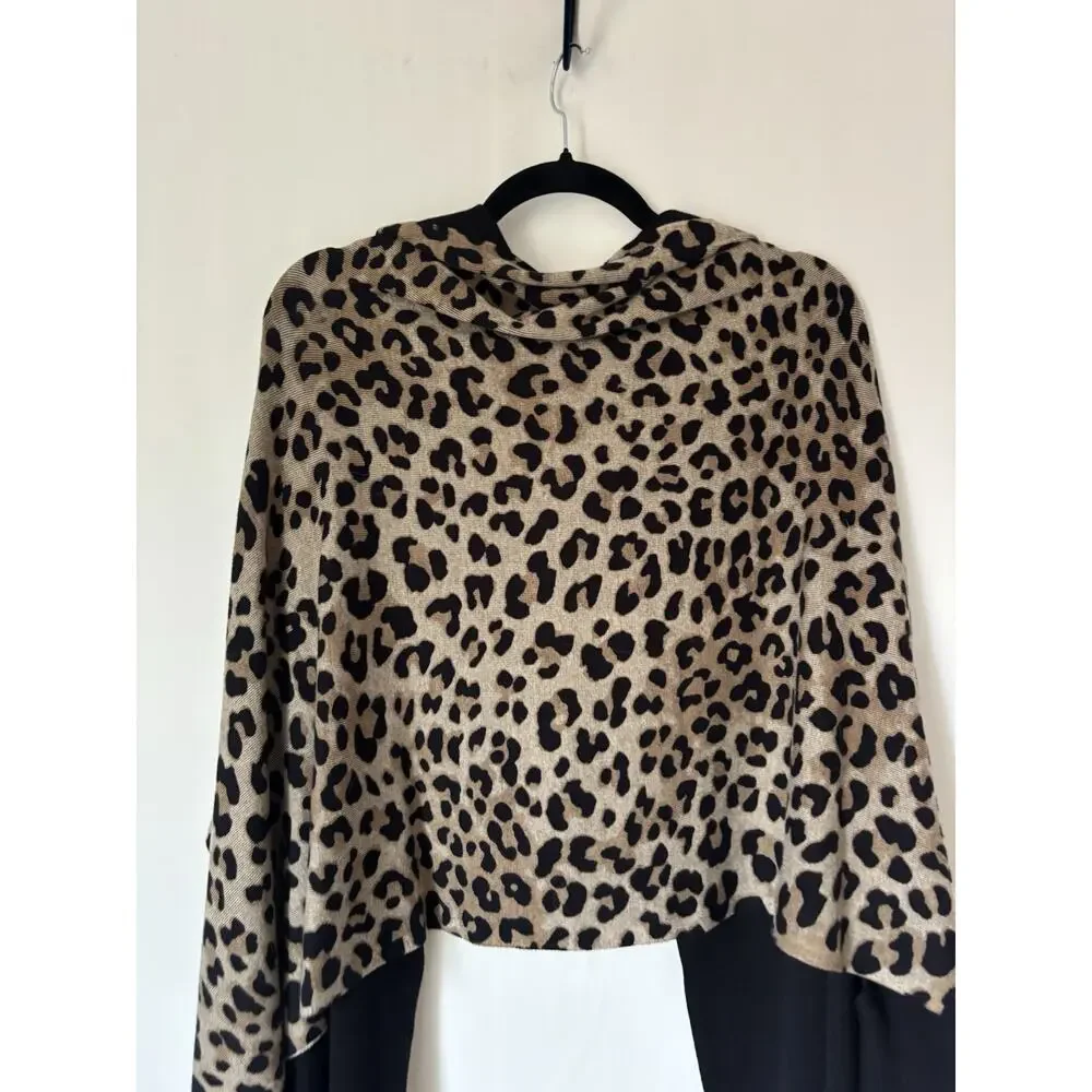Chico's Reversible Travel Wrap Animal Print New Womens Shawl OS